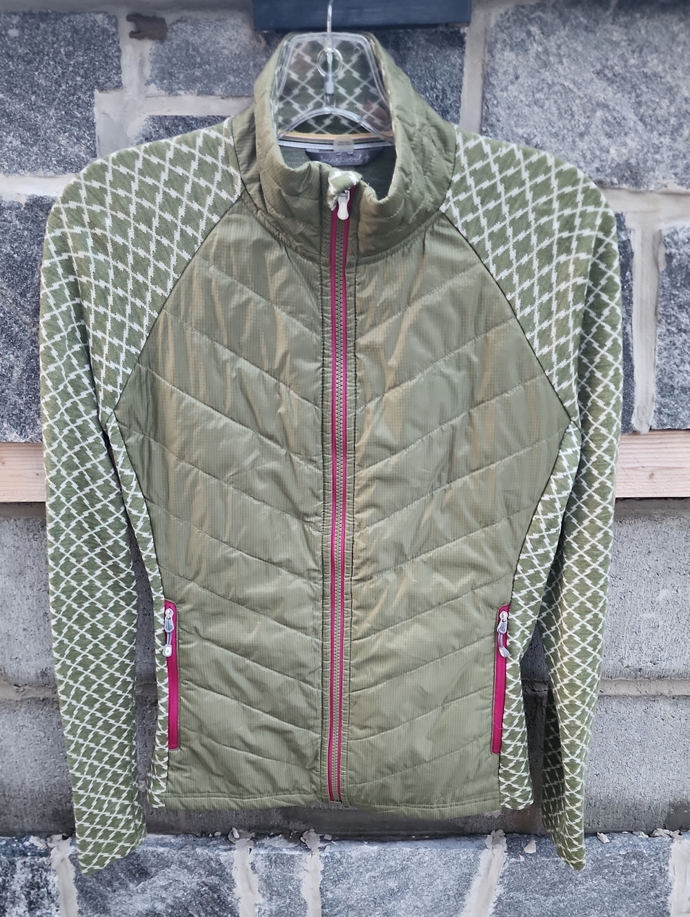 Smartwool Propulsion 60 Merino Wool Jacket Patterned Size Medium